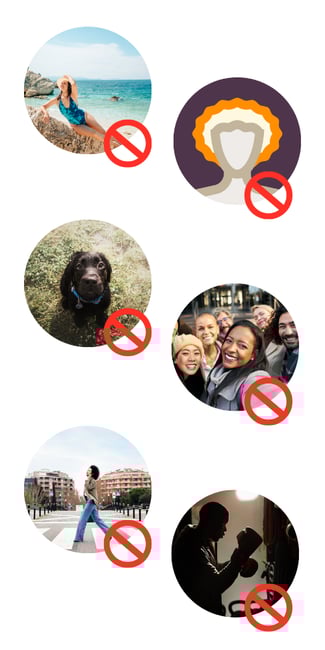 Non-Approved Profile Pictures