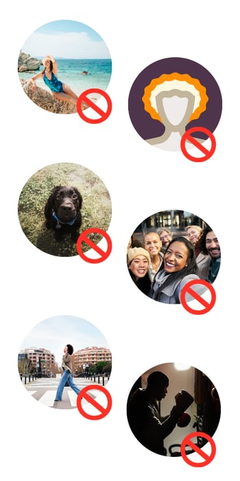 Non-Approved Profile Pictures Non-Approved Profile Pictures